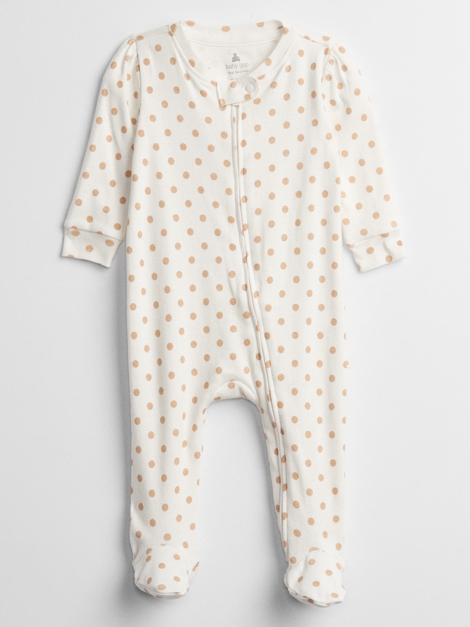 Baby Print Footed OnePiece Gap Factory