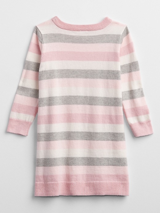 Image number 2 showing, Toddler Stripes Sweater Dress