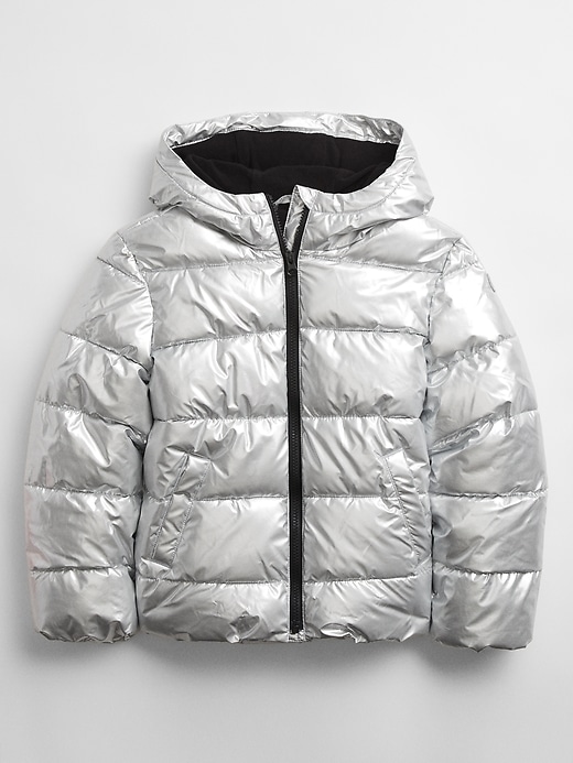 Image number 1 showing, Kids ColdControl Metallic Puffer Jacket