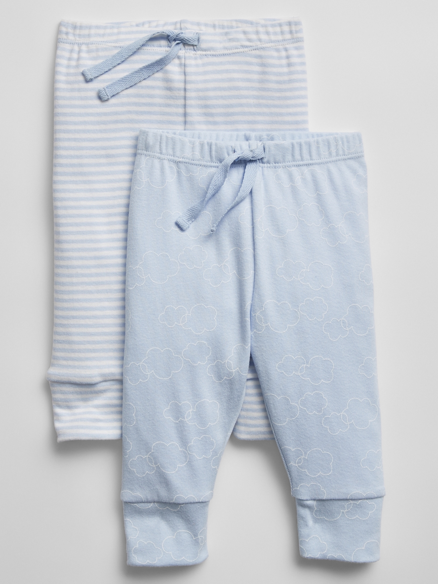 Baby Print Pull-On Pants (2-Pack) | Gap Factory