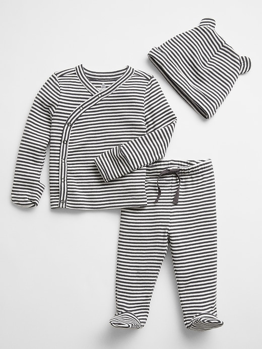 View large product image 1 of 1. Baby Three-Piece Outfit Set