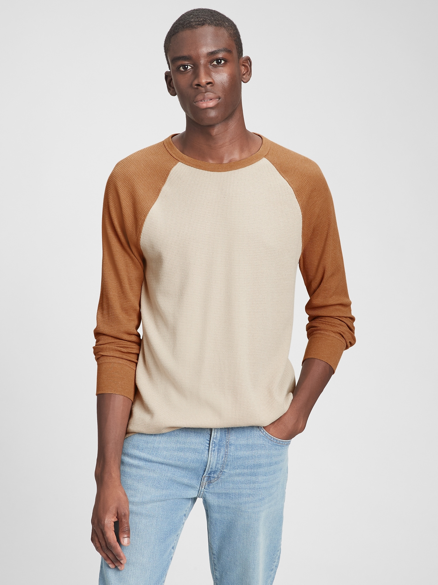 【FLAREUP】25SS★ Continent of Mu Waffle Raglan T-Shirt cn56426849.jpg