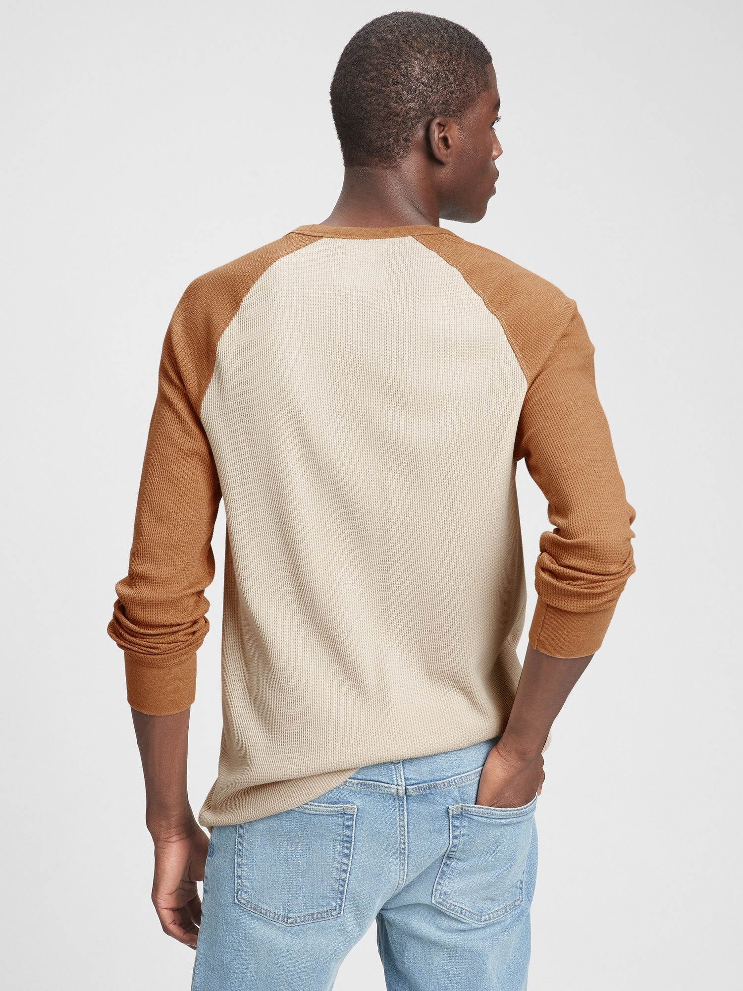 【楽天カード分割】 Raglan Waffle-Knit T-Shirt | Gap Factory ニット/セーター