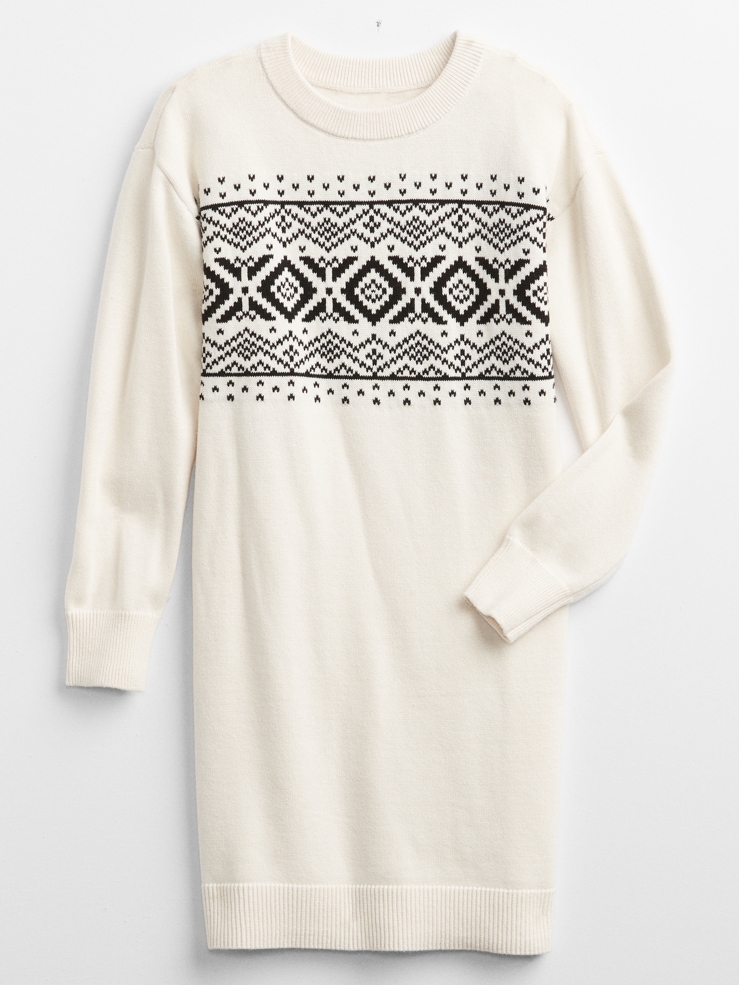 Kids Intarsia Sweater Dress Gap Factory