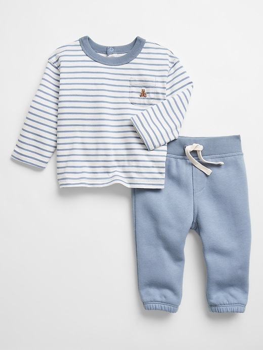 Baby Brannan Stripe Outfit Set