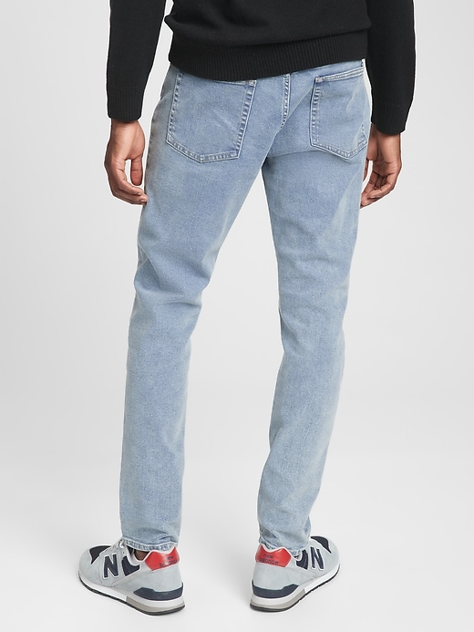 Image number 2 showing, GapFlex Slim Taper Jeans with Washwell