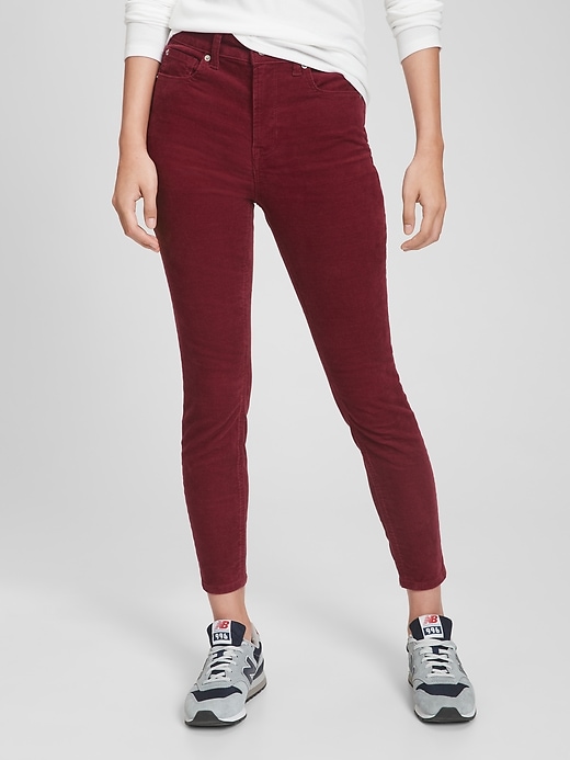 Image number 9 showing, High Rise Corduroy Jeggings