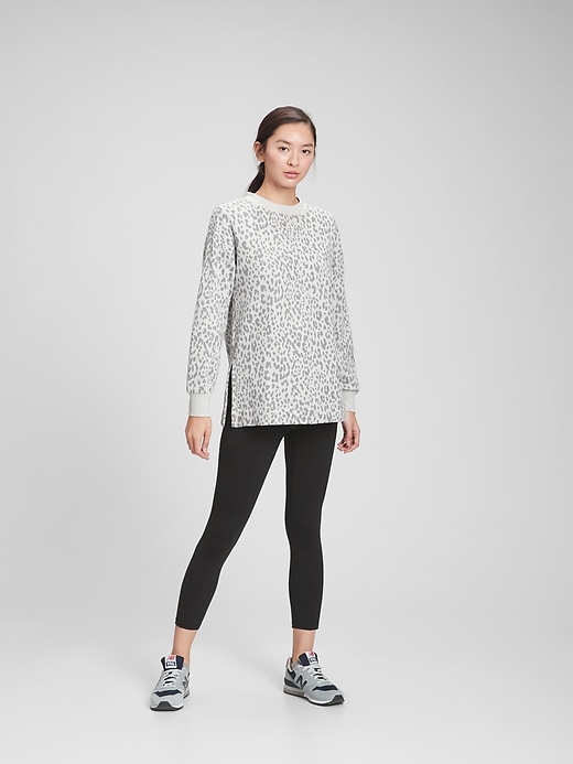 tunic crewneck sweatshirt gap