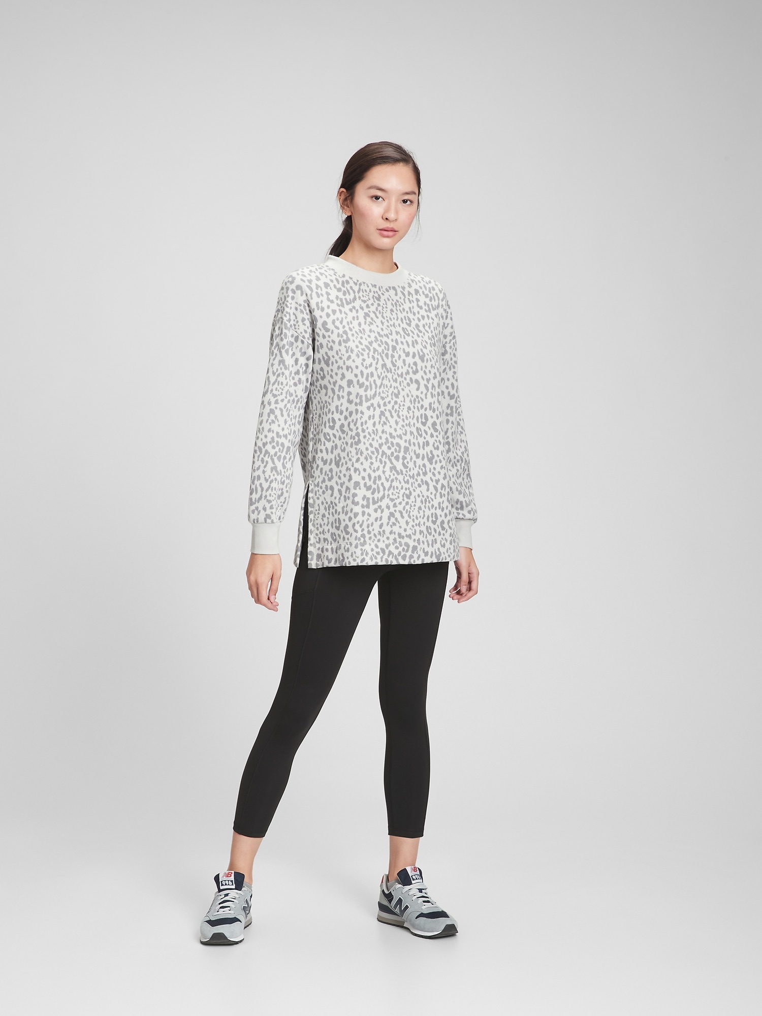 sweat shirt tunic