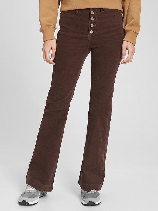 High Rise Vintage Flare Corduroy Pants | Gap Factory