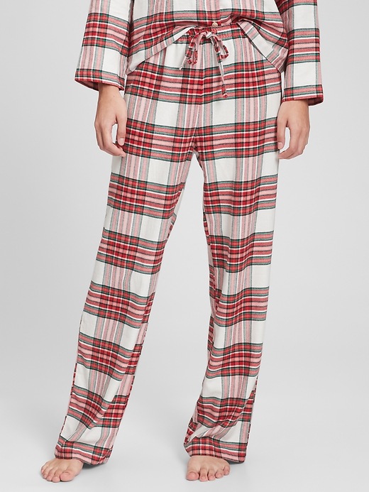 Gap Factory Women's Flannel PJ Pants (Traditional Plaid)