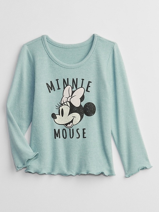 babyGap &#124 Disney Minnie Mouse Softspun Long Sleeve Graphic T-Shirt