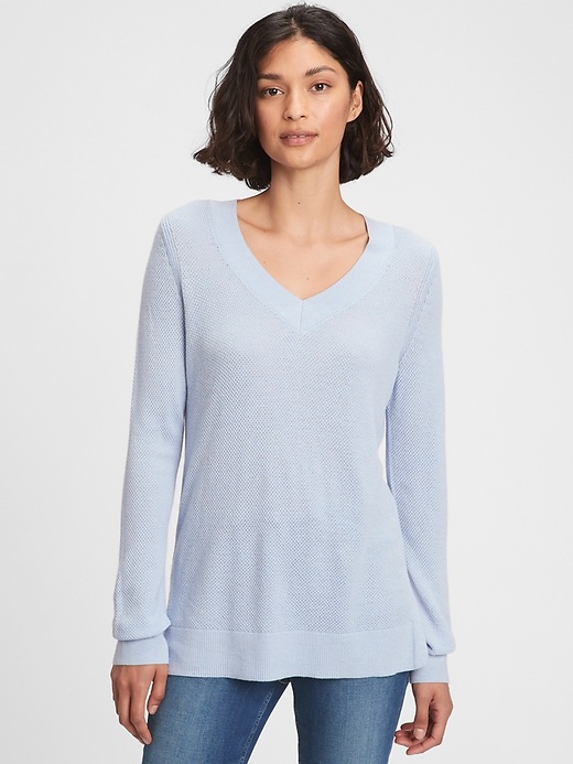 gap v neck sweater women's