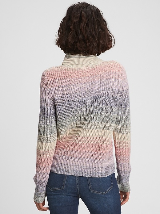 Image number 4 showing, Marled Turtleneck Sweater