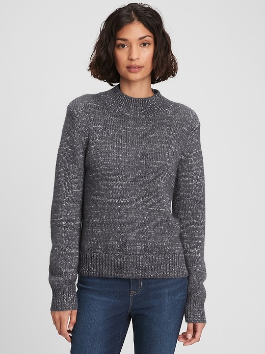 Image number 5 showing, Mockneck Sweater