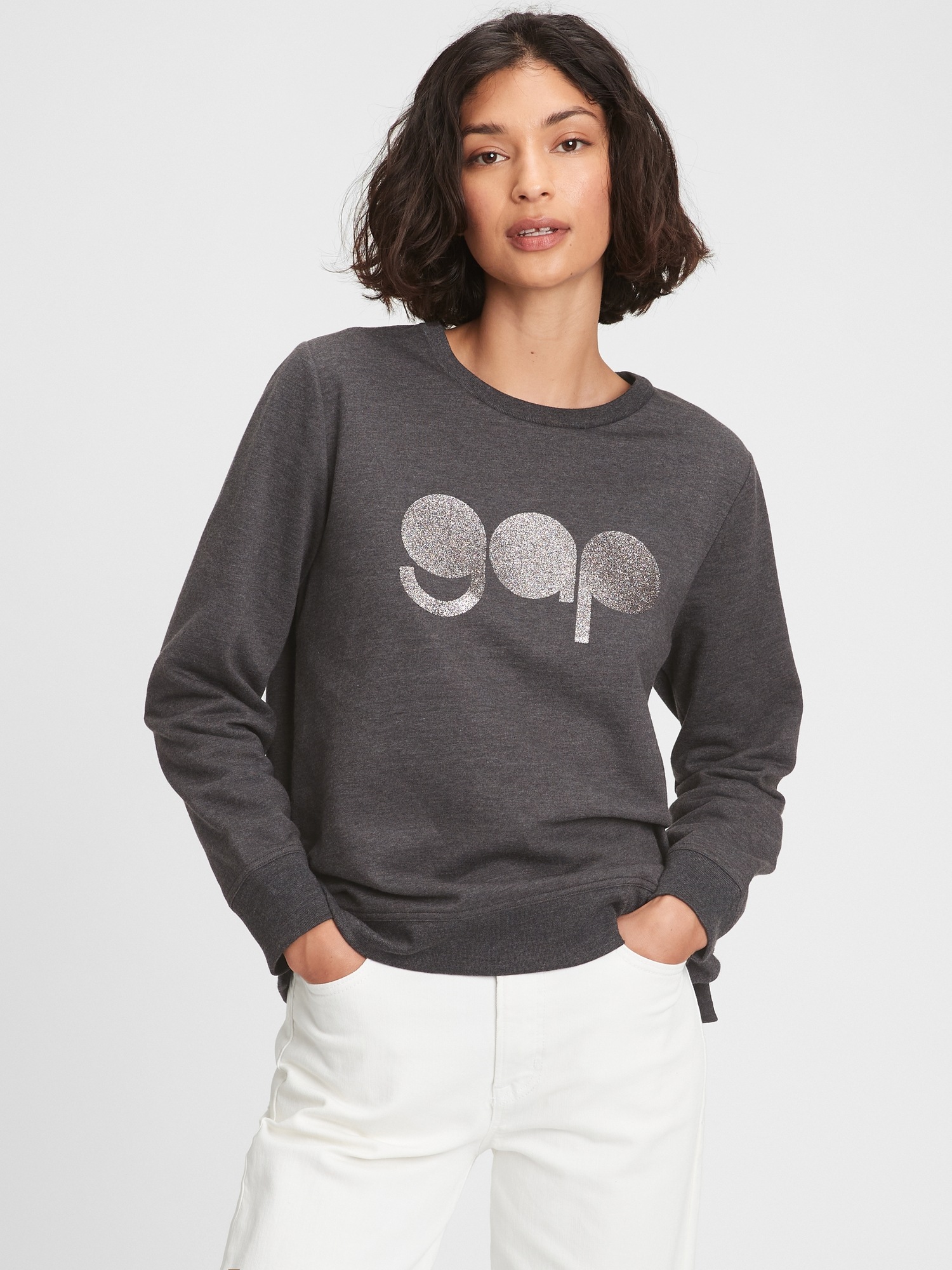 Gap Logo Crewneck Sweatshirt | Gap Factory