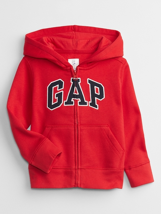 Image number 1 showing, babyGap Logo Zip Hoodie