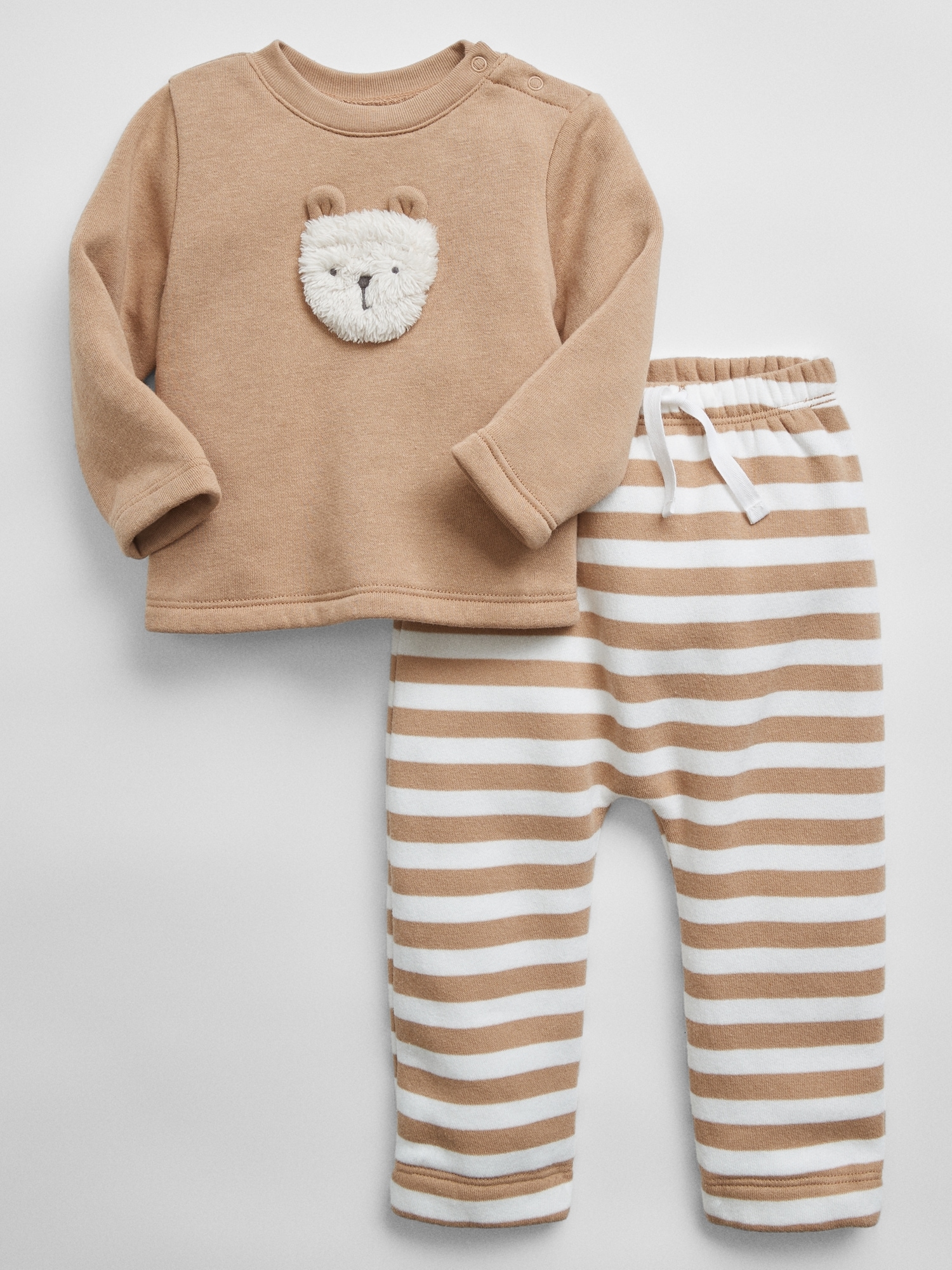 Baby Brannan Bear Stripe Outfit Set Gap Factory
