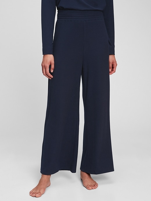パンツ FCRB 22AW 4WAY STRECH RIBBED PANTS Variegated Rib Knit Wide-Leg Pant | EILEEN FISHER