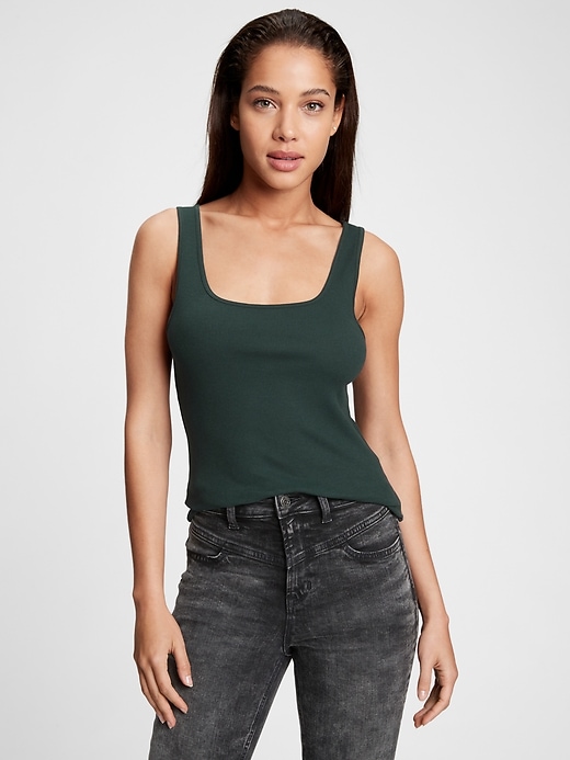 Image number 5 showing, Ribbed Tank Top