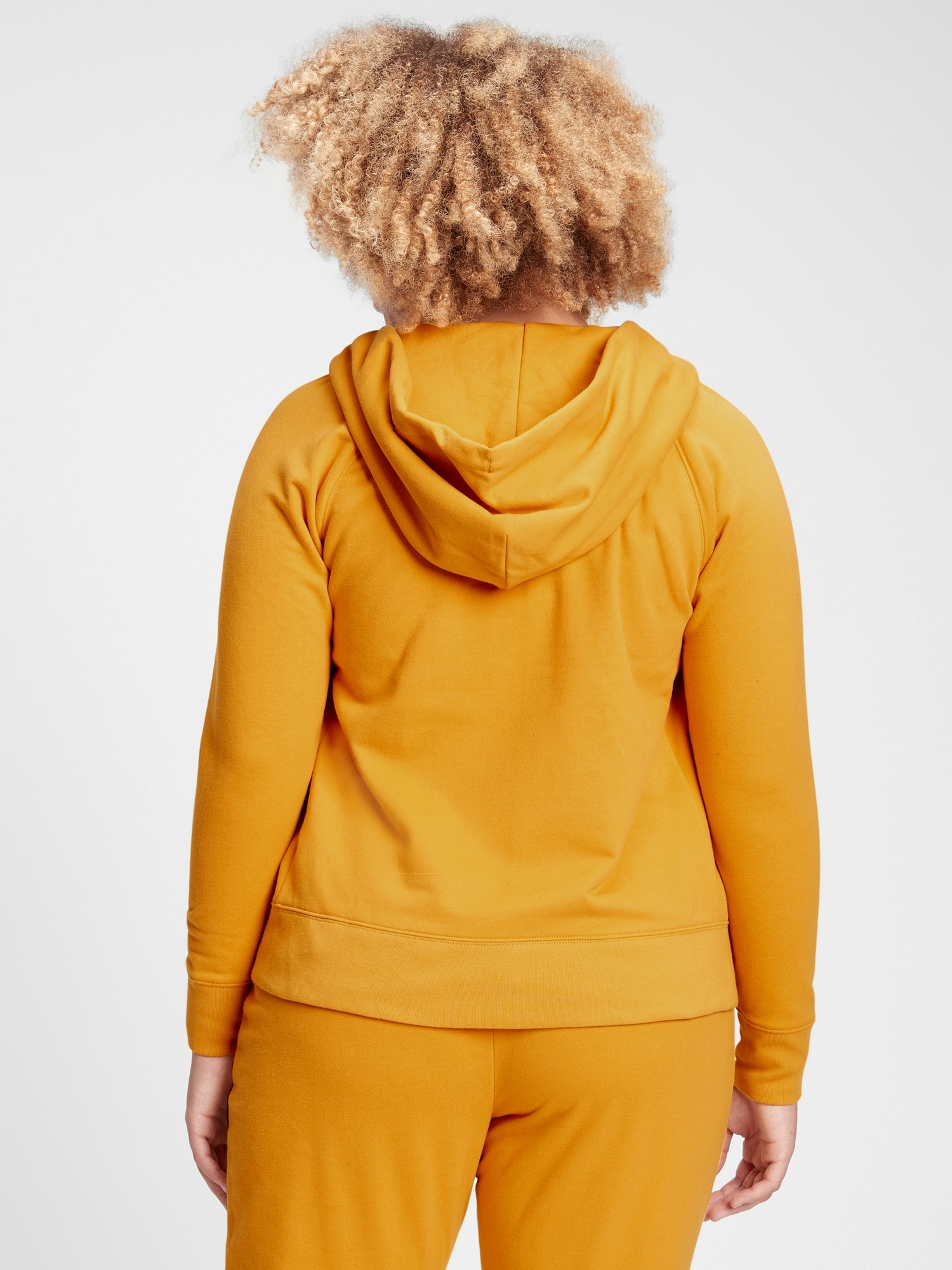 gap mustard yellow hoodie