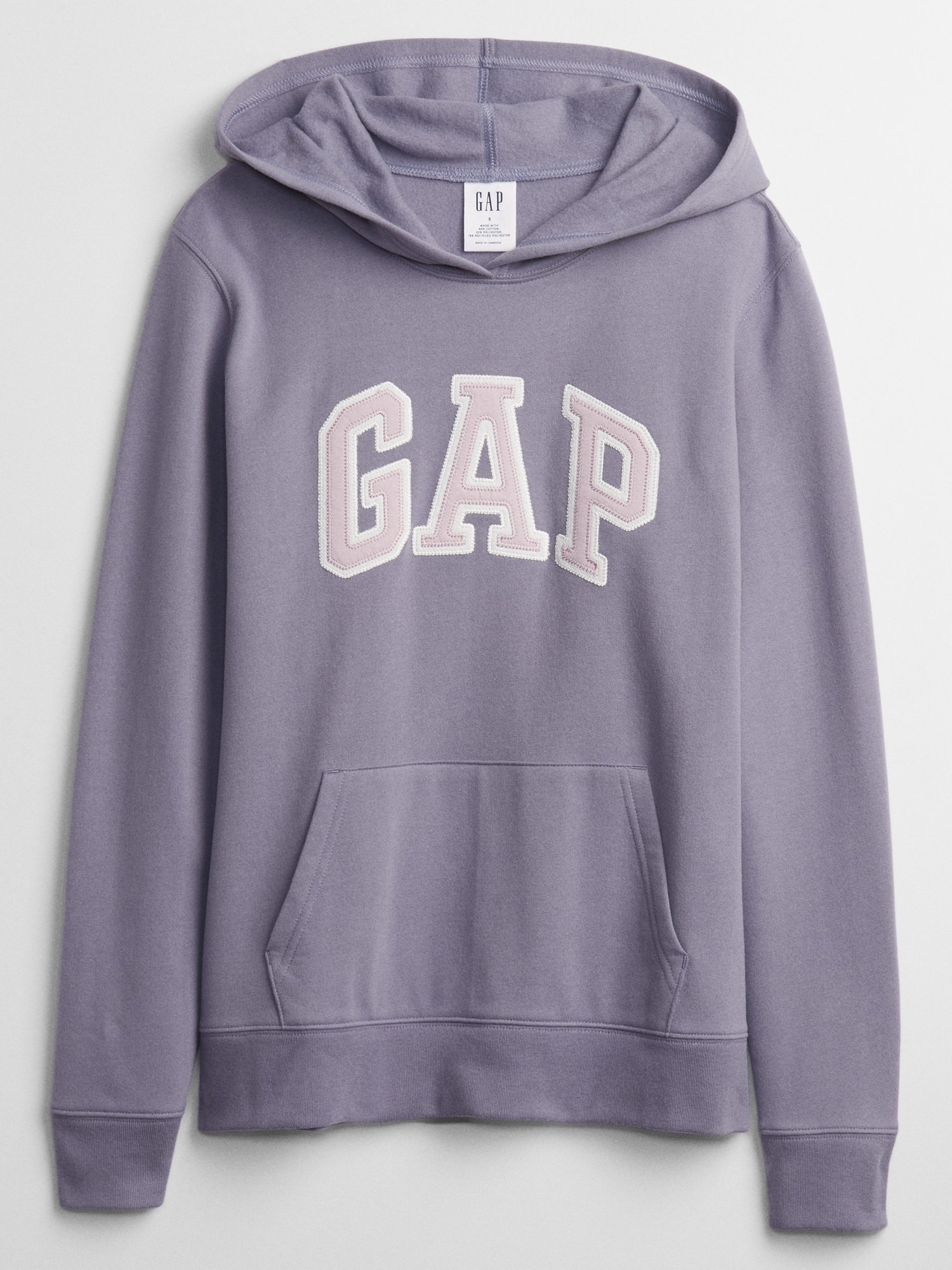 gap logo fleece pullover hoodie