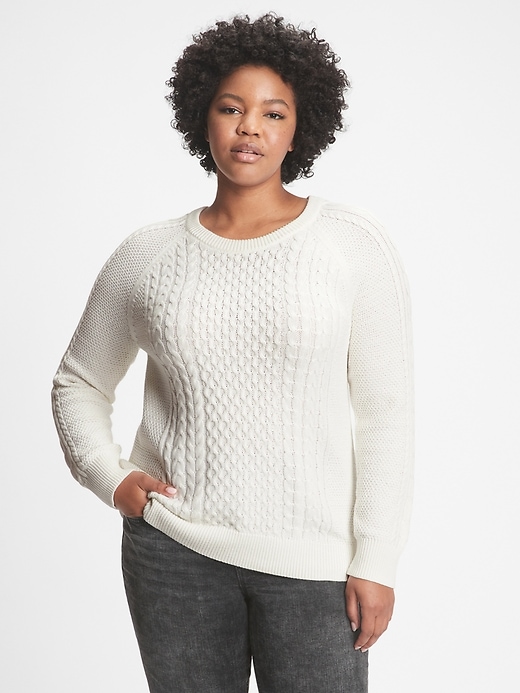 Image number 5 showing, Cable Knit Sweater