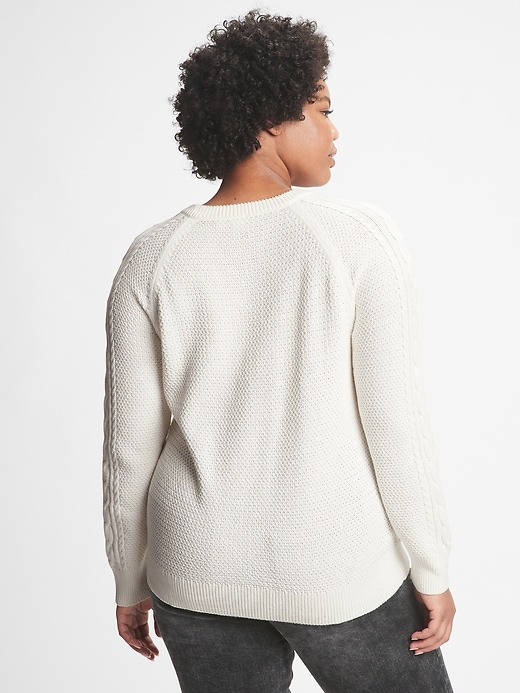 Image number 6 showing, Cable Knit Sweater