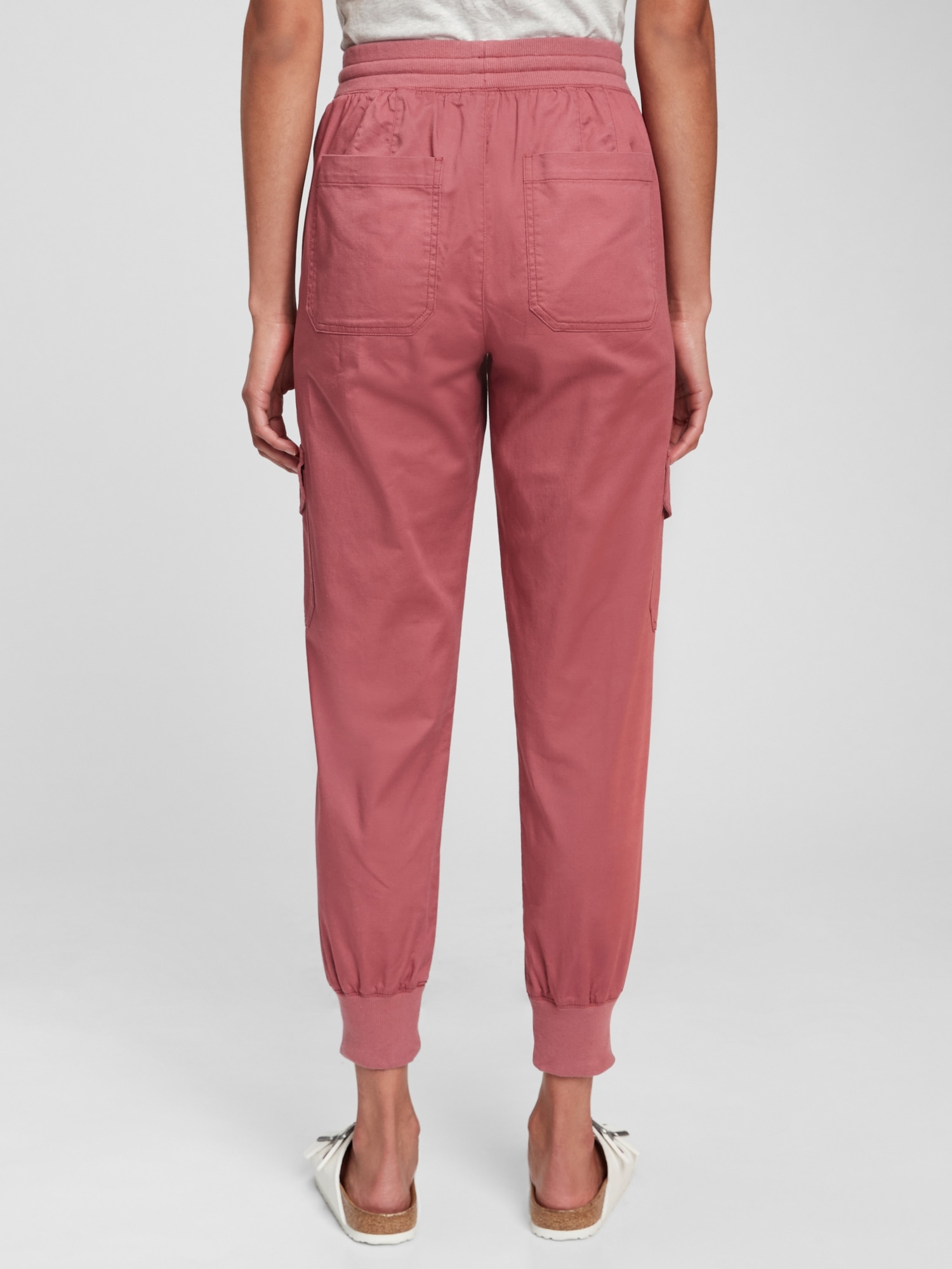 Ribbed Cargo Utility Joggers with Washwell™ Gap Factory