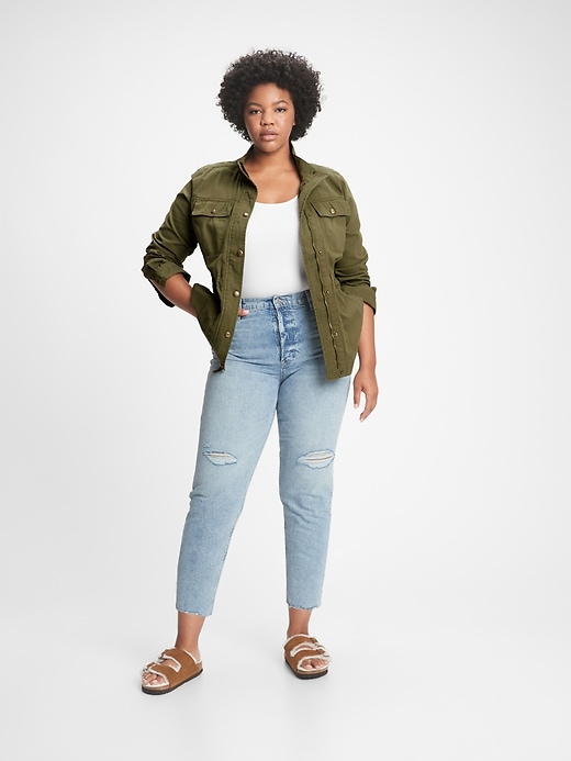 utility jacket women gap