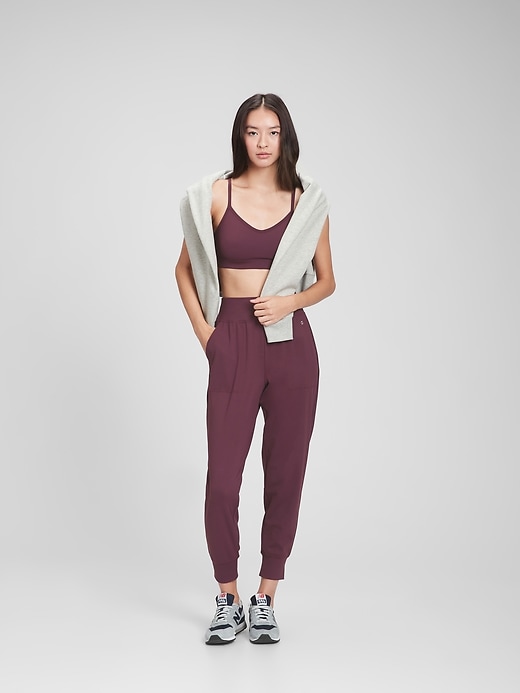 Image number 8 showing, GapFit High Rise Studio Joggers