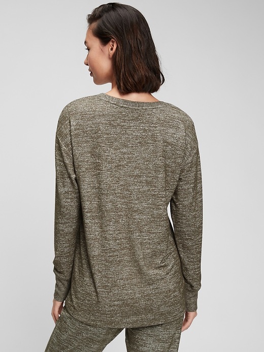 Image number 6 showing, Relaxed Softspun Tunic T-Shirt