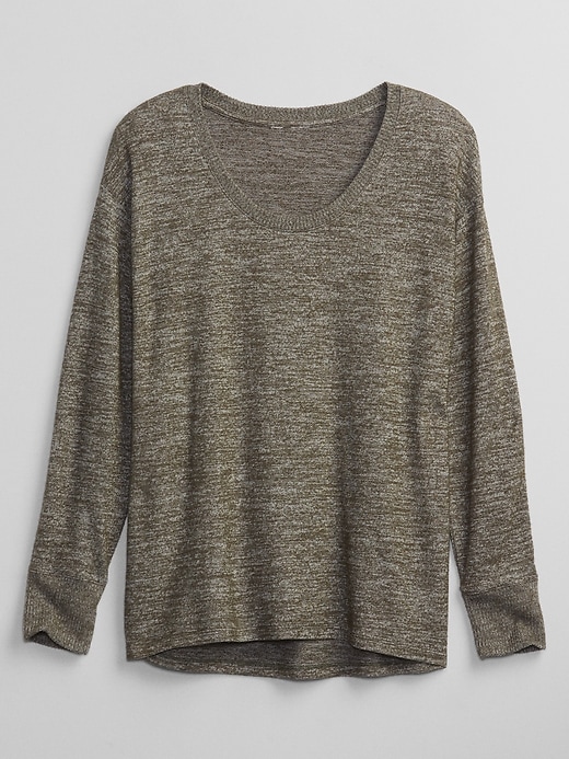 Image number 7 showing, Relaxed Softspun Tunic T-Shirt