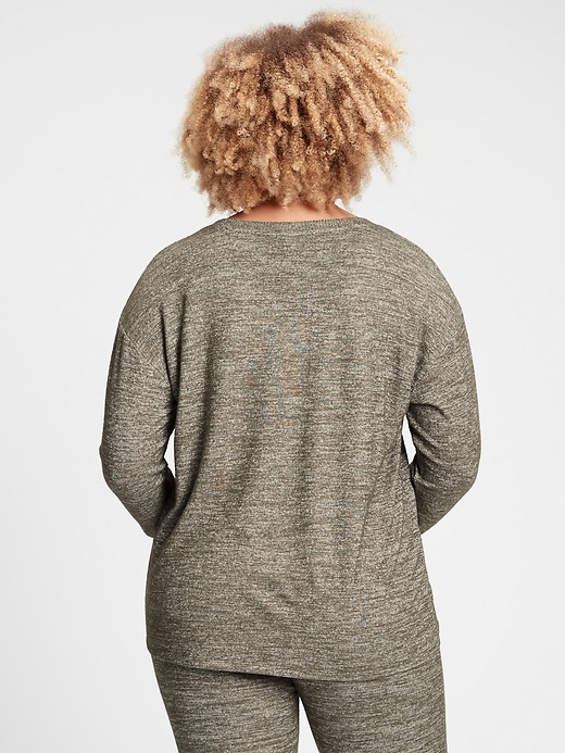 Image number 4 showing, Relaxed Softspun Tunic T-Shirt