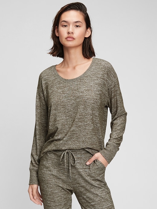 Image number 5 showing, Relaxed Softspun Tunic T-Shirt