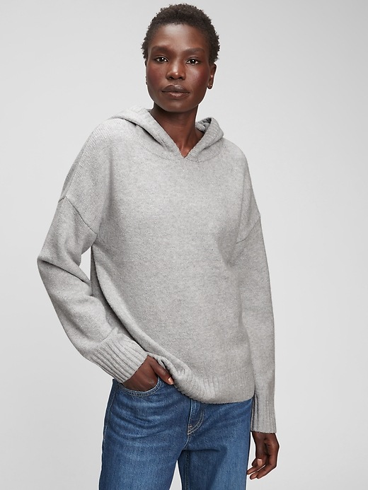 Image number 5 showing, Cozy Pullover Hoodie Sweater