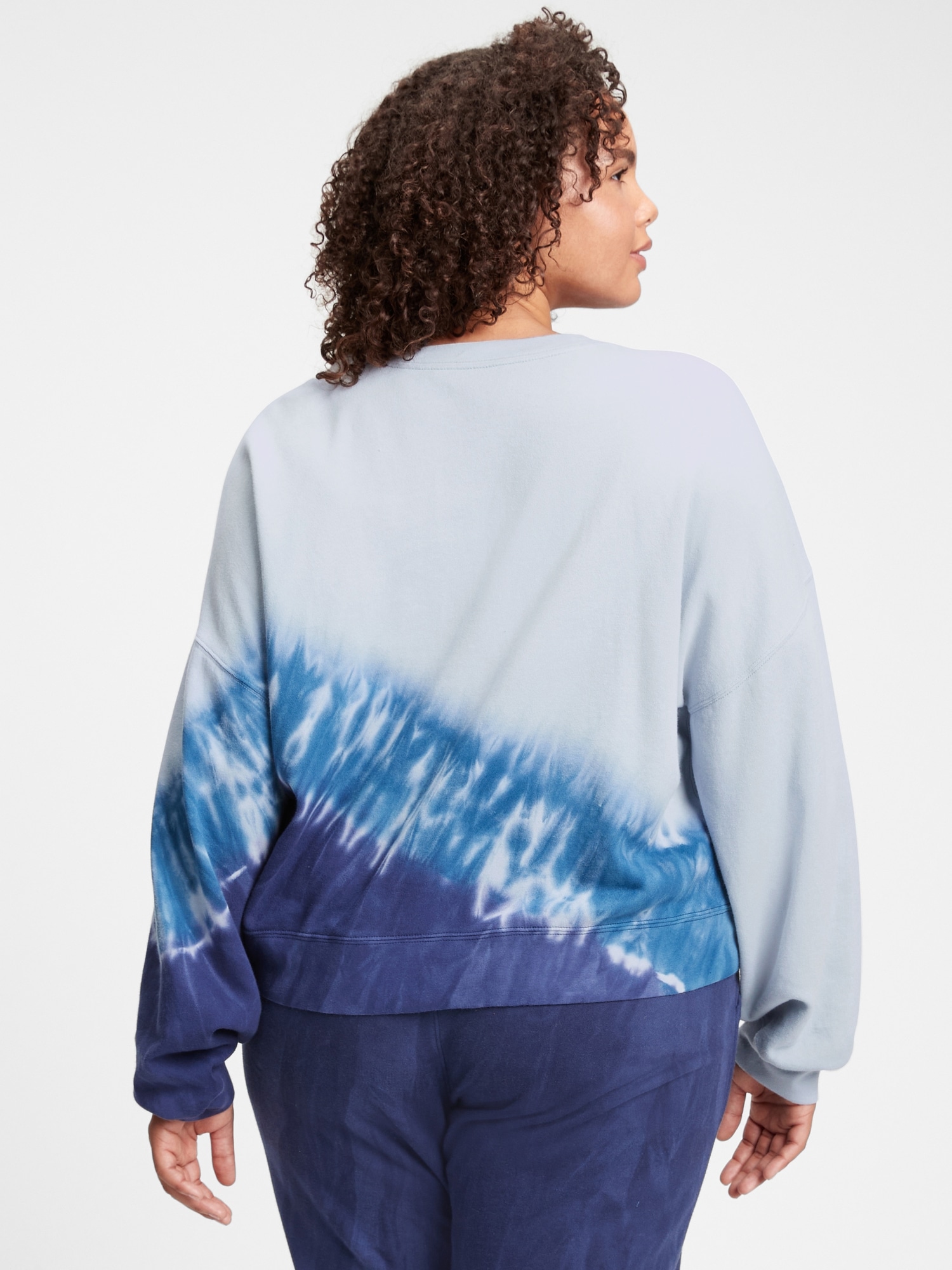 gap tie dye sweatshirt