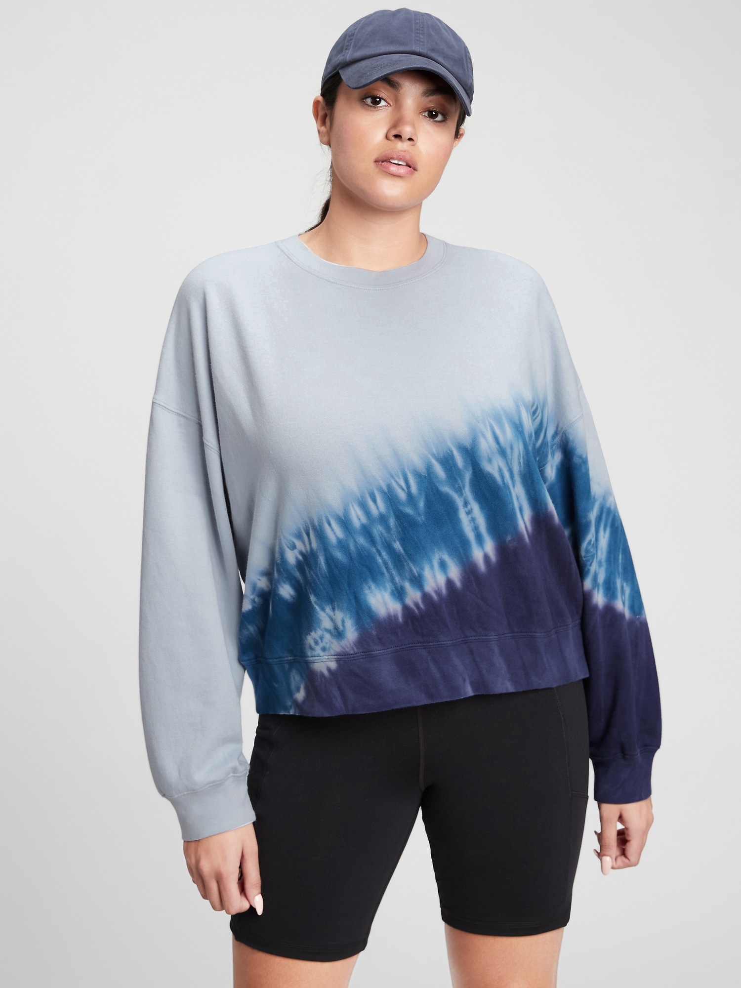 gap tie dye sweatshirt