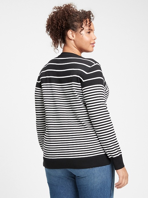 Image number 6 showing, Stripe Crewneck Sweater