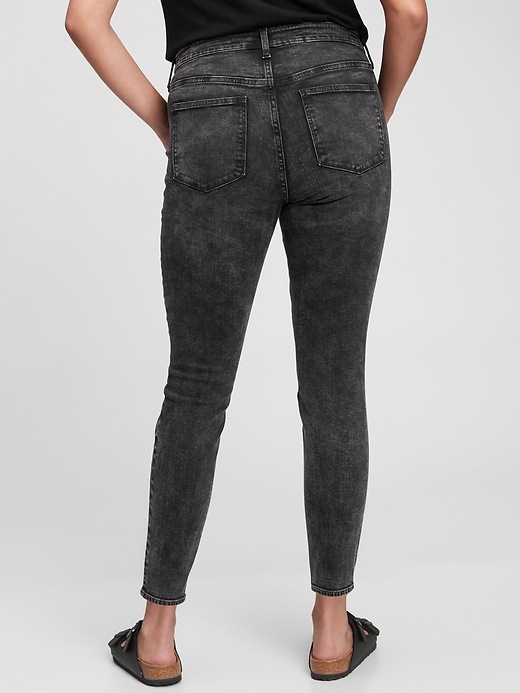 Image number 2 showing, High Rise Seamed Jeggings with Washwell