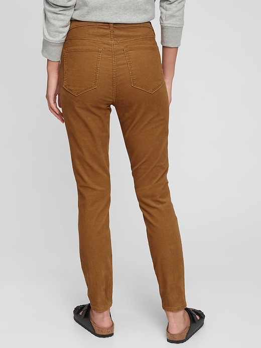 Image number 4 showing, High Rise Corduroy Jeggings