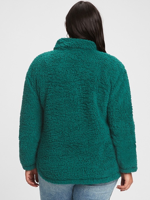 Image number 6 showing, Sherpa Half-Zip Sweatshirt