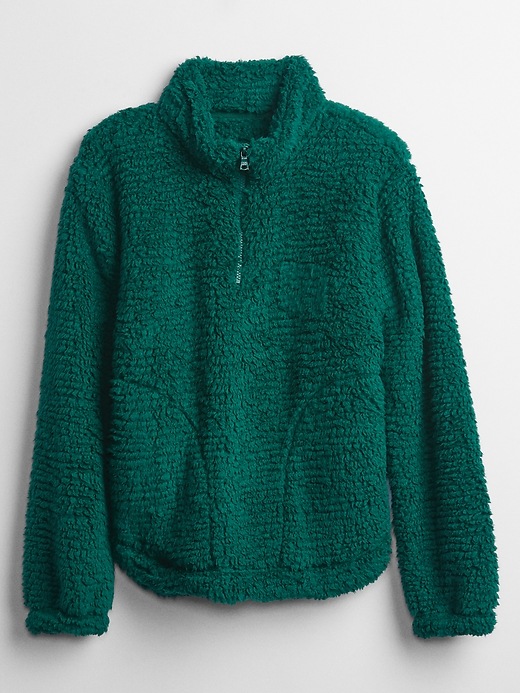 Image number 7 showing, Sherpa Half-Zip Sweatshirt