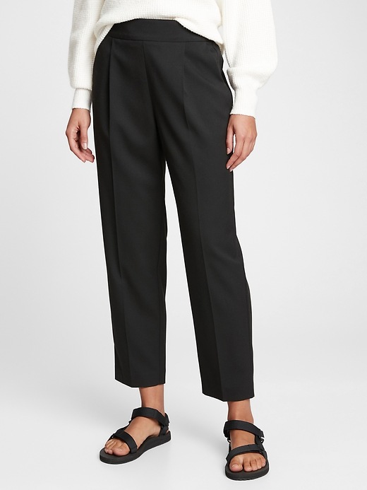 Image number 5 showing, High Rise Slim Pull-On Pants