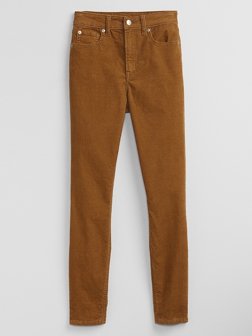 Image number 7 showing, High Rise Corduroy Jeggings with Washwell