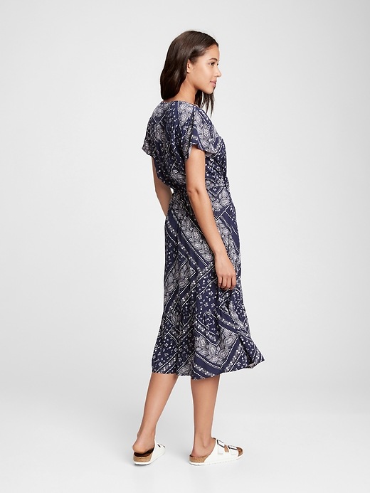Image number 6 showing, Print Midi Dress
