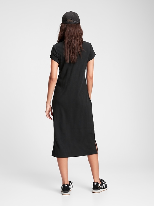 Image number 6 showing, Ribbed T-Shirt Dress