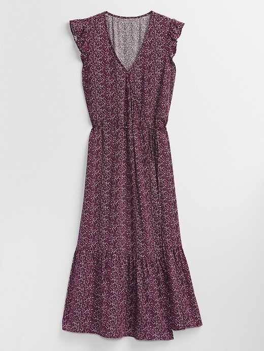 Image number 5 showing, Midi Wrap-Front Dress