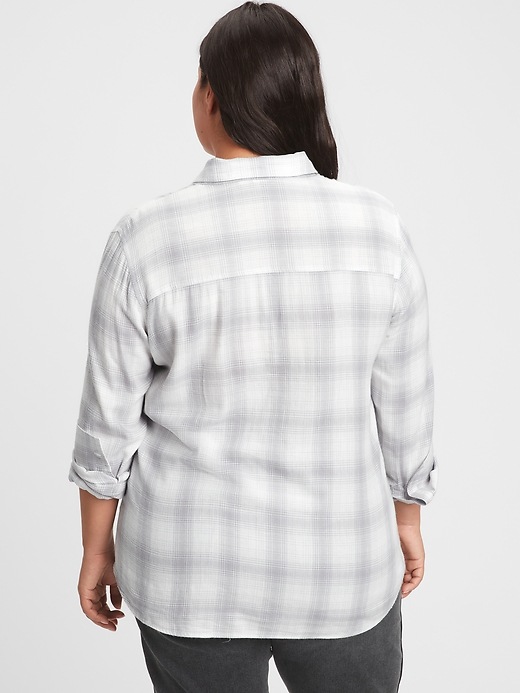 Image number 7 showing, Twill Plaid Shirt