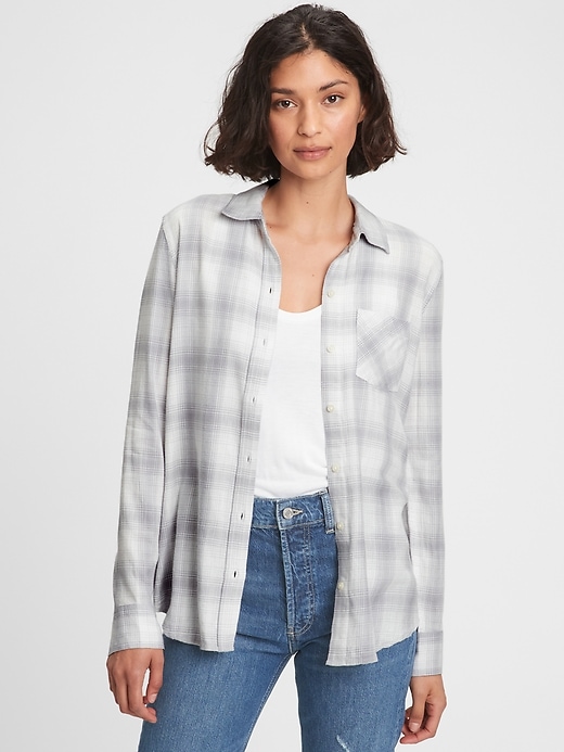 Image number 4 showing, Twill Plaid Shirt
